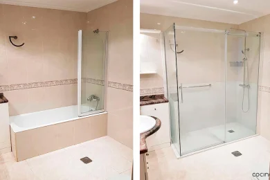 CAMBIO BAÑERA POR DUCHA
